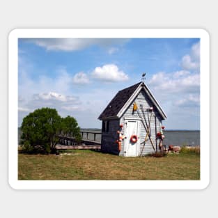 Water Shed - Chincoteague, VA Sticker